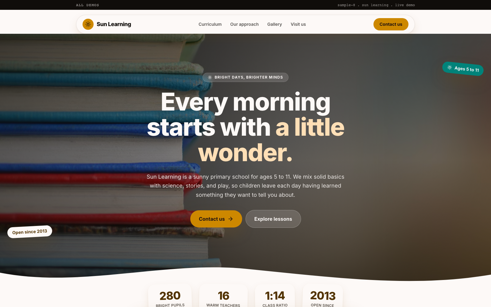 Sun Learning preview